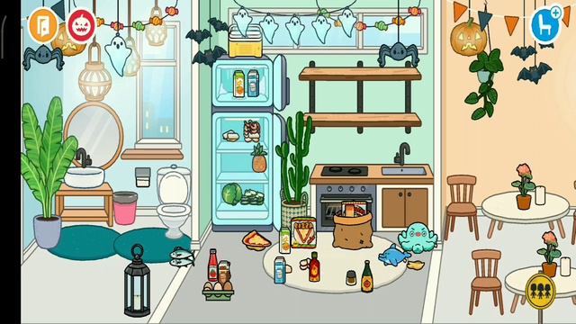 ПОСТРОИЛА КАФЕ В TOCA LIFE WORLD!!!☕ Обустройство кафе☕ //тока бока//toca world смотреть онлайн