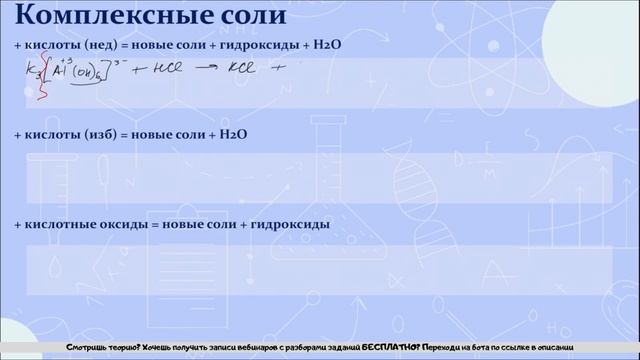 20. Химические свойства комплексных солей смотреть онлайн