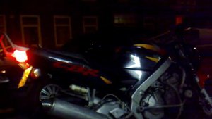 Honda CBR 600 F2 stunt bike.