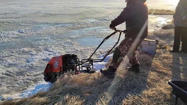 закрытие зимнего рыболовного сезона в 2023 на озере Чаны