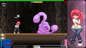 Ayura Crisis - Tentacle Monster Boss Fight - Game Over and Victory