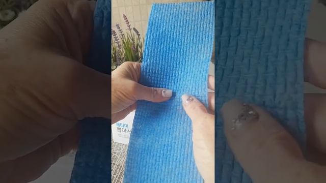 Атоми.Салфетки голубые для трудновыводимых загрязнений.