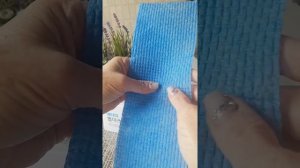 Атоми.Салфетки голубые для трудновыводимых загрязнений.