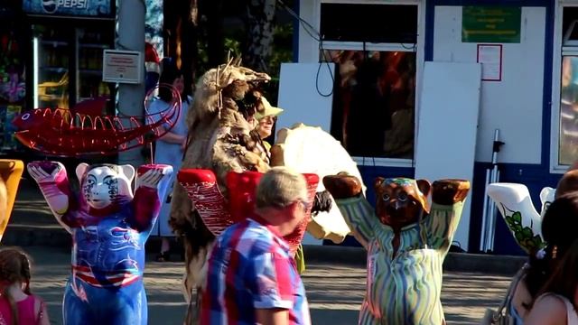 21.06.13 Парк маяковского Барабанное шоу смотреть онлайн