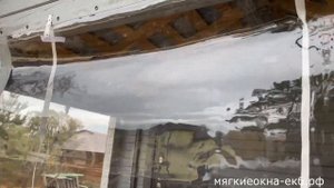 Как монтировать мягкие окна? Монтаж мягких окон на поворотные скобы. Краткая инструкция. Кант-отлив