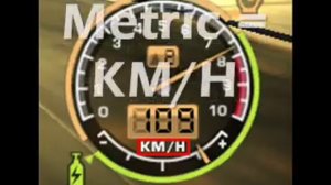 How to: Change Speedtype between (MPH) and (KM/H) on Need for Speed Most Wanted