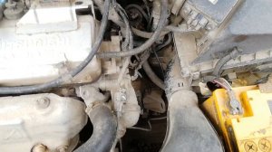 Злаполучная фишка подкапотной косы мицубиси каризма