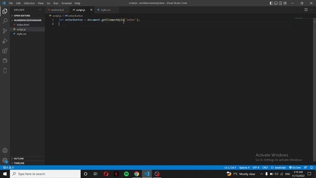 How to Make a Number Guessing Game with HTML, CSS & JavaScript | JavaScript Tutorial