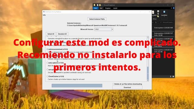 SPEEDRUNS DE MINECRAFT: CÓMO INSTALAR Y CONFIGURAR TODO (2023) смотреть онлайн