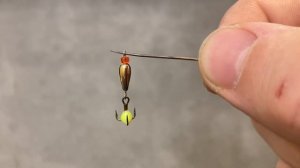 БЕЗМОТЫЛКА - САМАЯ ЭКСКЛЮЗИВНАЯ МОРМЫШКА ДЬЯВОЛ! Рыбалка обеспечена клевом.