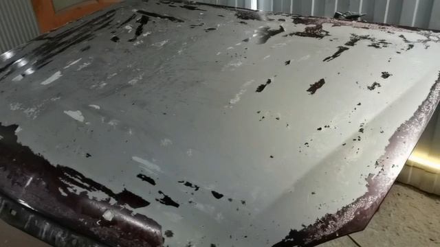 Смывка краски aps-а10n и капот от приоры. смотреть онлайн