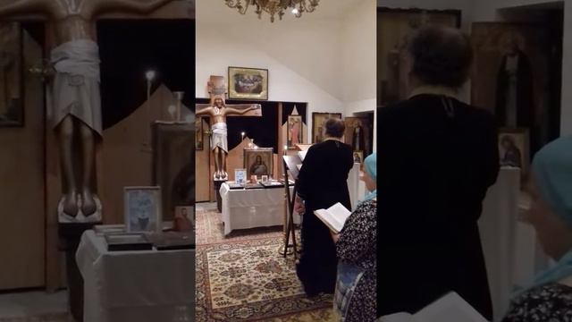 Молебен по случаю приезда в "Царский дом". смотреть онлайн