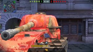 Маус всё ещё годный танк! #вот блиц #маус #3016 урона #урон