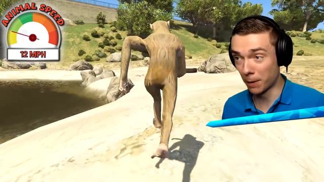 From SLOWEST To FASTEST ANIMAL (GTA 5) смотреть онлайн