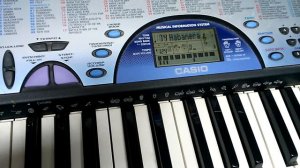 CASIO CTK 471 (demonstration songs)