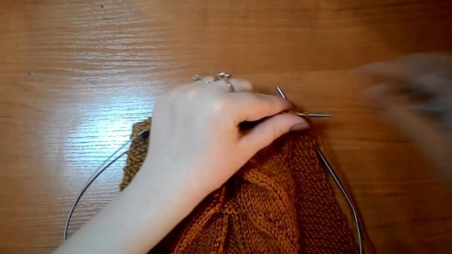 Вязание спицами. Свитер (реглан) часть 2. смотреть онлайн