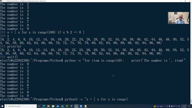 Python Tips & Tricks (Python Command line Syntax and Interpreter)