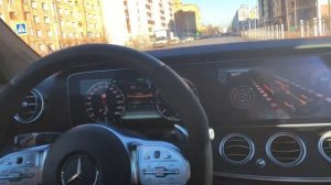 Мерседес Е53 амг - Пуля! Разгон от 0 до 100+. Mercedes E53 AMG 4matic+ acceleration 0-100+ km/h