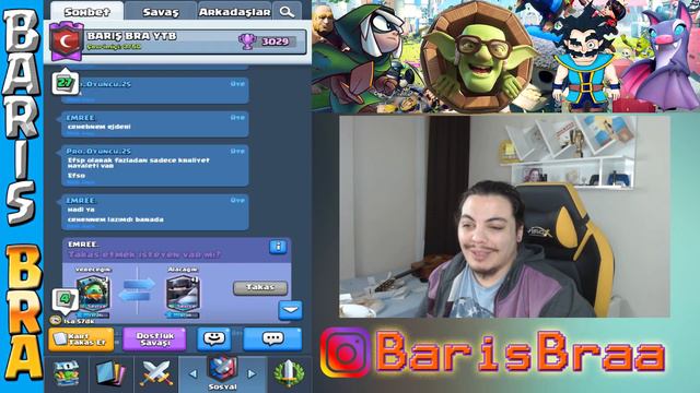 YILBAŞI EMOTLARINI GÖRÜNCE DAYANAMADIM Clash Royale смотреть онлайн