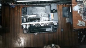 Как разобрать принтер (МФУ) Epson XP 103, не захватывает бумагу