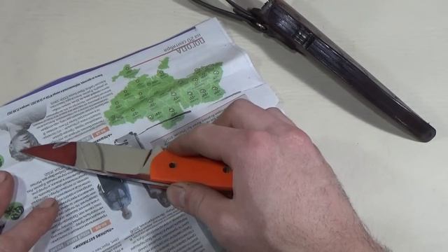 Авторский нож " Orange" смотреть онлайн