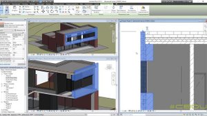 Autodesk Revit: Работа с многослойными стенами (возможности при моделировании)