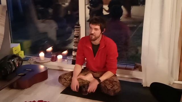 Сеанс углехождения в Сибири. школа "Шри Ганеша" ведущий: Олег Трунтаев (ноябрь 2022)
