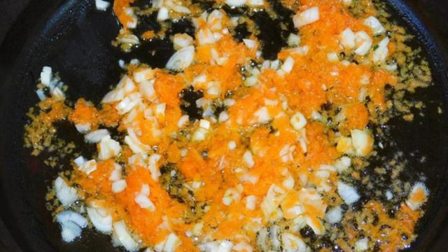 Гарнир из риса с овощами