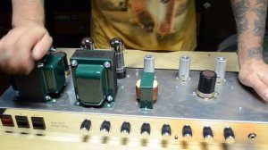 Ламповый усилитель Marshall "Silver jubilee" handmade!