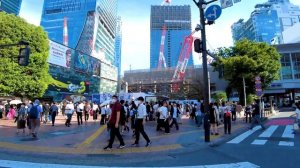 Сибуя в Токио — танцующий город.