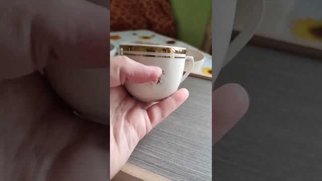 Разные чашечки чайные и кофейные. смотреть онлайн