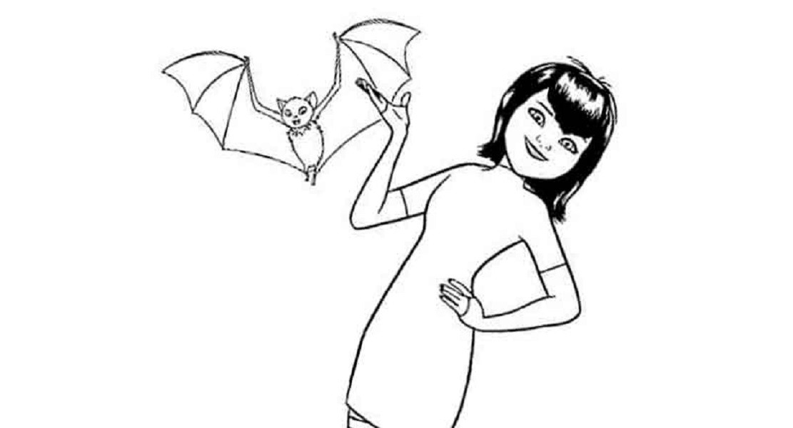 Draw a Mavis Dracula from Hotel Transylvania #1