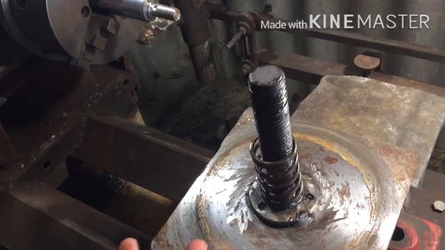 Обзор самодельного токарного станка с продольной автоподачей (2 часть) смотреть онлайн