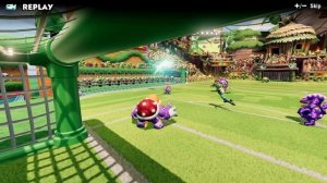 Mario Strikers Battle League - Yoshi Vs Mario