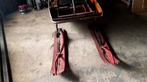 новая жизнь снегохода лайка 2М (Часть1)