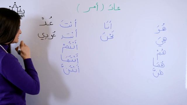 Урок № 80 Спряжение глагола عاد в императиве арабского языка смотреть онлайн