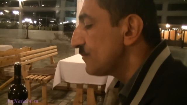Баку,весна-2016.Ужин в рыбном ресторане у Каспия.Вечерний чай с Н.Ахмедовой