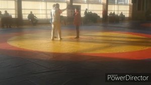 1 раз на соревнованиях по самбо 1 место!!!