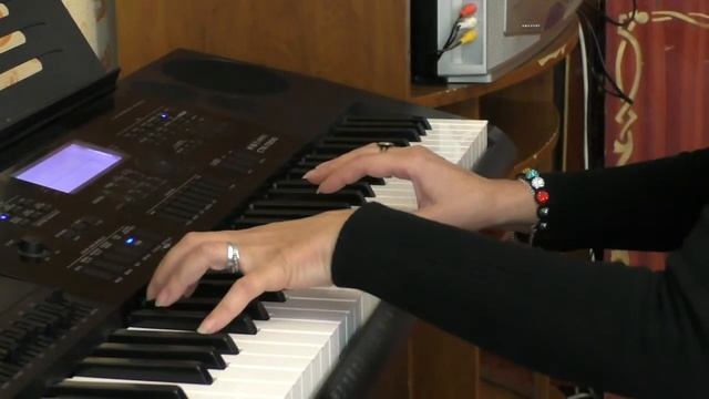 Путешествие во времени и пространстве. Лунная рапсодия. Живое исполнение, играет Ольга Зайцева. смотреть онлайн