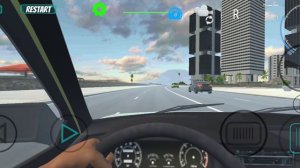 Реконструкция аварии Виктора Цоя в игре Car Crash simulations 5.