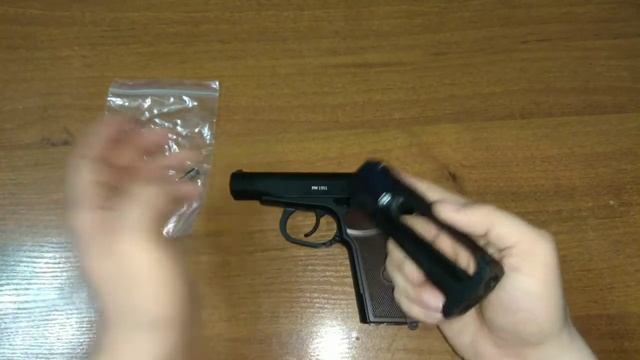 Обзор пневматического пистолета Gletcher PM 1951 смотреть онлайн