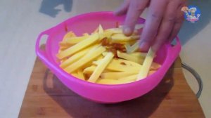 Картофель фри в духовке! Картошка фри без фритюрницы! ВКУСНЯШКА