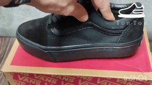Vans Old Skool Platform Black обзор. магазин топ-топ