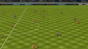 FIFA 14 гол с очень дальней дистанции