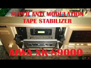 AIWA XK-S9000  Имплантация программной шестерни. Уместил в один ролик.