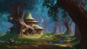 Fantasy Cottage - Enchanted Forest - ASMR Ambience
