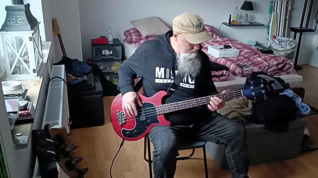 Gibson Junior DC (Basscover Airbourne-Its all for Rock'n Roll) смотреть онлайн