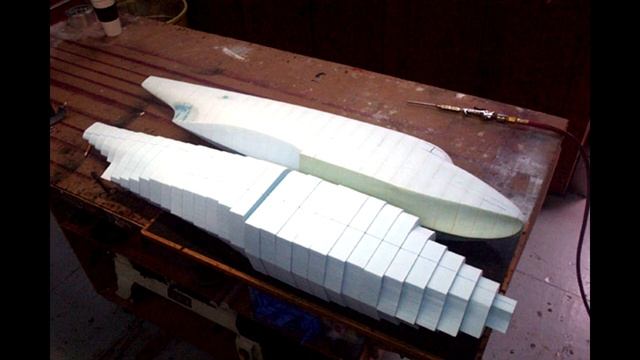 Грумман, альбатрос, радиоуправляемый гидросамолёт из пенопласта; скачать чертёж бесплатно и без рег смотреть онлайн