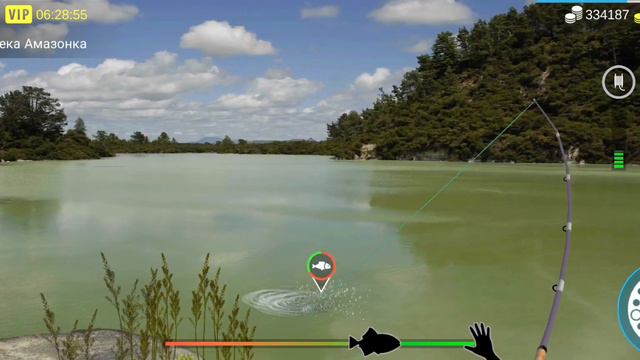 как поймать лезвие в игре my fishing world смотреть онлайн