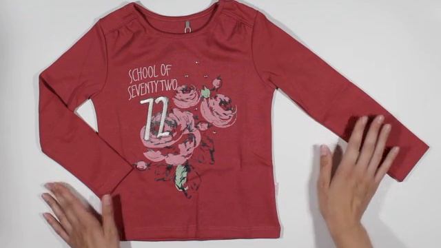 Детская футболка с длинным рукавом и узором со стразами ФБ 418 Бемби смотреть онлайн